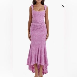 House of CB Pink Maxi Dress